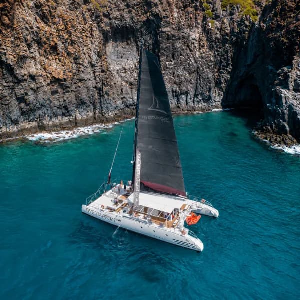 Boat trip along the Tenerife coast